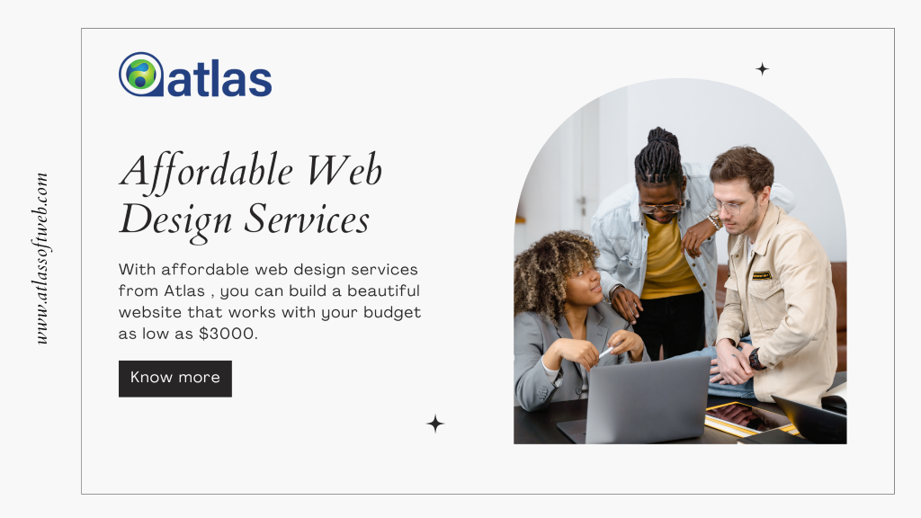 Affordable Web Design Services by Atlas SoftWeb